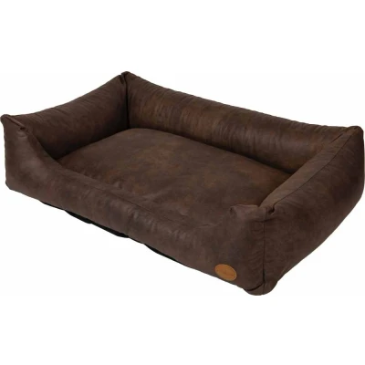 Afbeelding van Jack and Vanilla Hondenmand Kunstleer Classy Bark