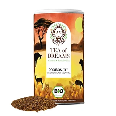 Afbeelding van Rooibos Biologische thee, bekend van Zuid Afrika (het origineel) losse thee 80 g