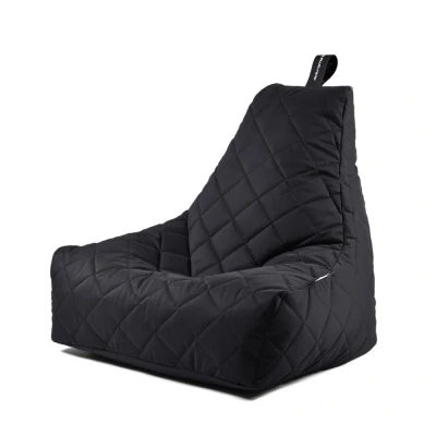 Afbeelding van Extreme Lounging B Bag Mighty Quilted Black Zwart 90,00cm x 95,00cm
