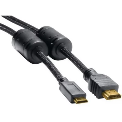 Afbeelding van Exertis Connect Mini HDMI kabel, High Speed HDMI, verguld, St. A / C, 3,0 m Hoge kwaliteit (3 m, HDMI), Videokabel