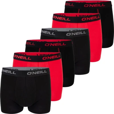 Afbeelding van O&#039;Neill Heren Boxershorts Plain 6 Pack Veelkleurig XXL