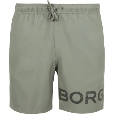 Afbeelding van Bjorn borg swim short in de kleur groen.