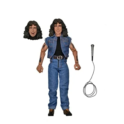 Afbeelding van NECA AC DC Bon Scott Highway to Hell actiefiguur uit de collectie hoogte 20 cm