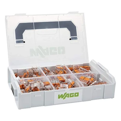 Afbeelding van WAGO® Original L Boxx Mini, verbindingsklemmen met hendel, serie 221, 887 957 (236 stuks)