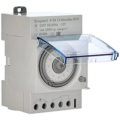 Afbeelding van Legrand 412813 DIN rail schakelklok Analoog 230 V