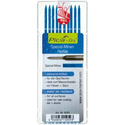 Afbeelding van Pica 4041 Dry Navulling Blauw (10st)