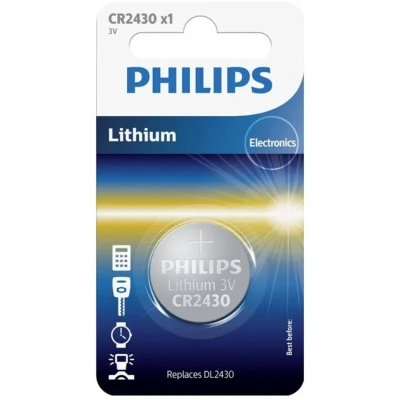 Afbeelding van Philips Lithium CR2430 blister 1