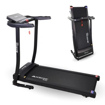 Afbeelding van Mobiclinic ETNA Opvouwbare loopband Bluetooth luidspreker 12 km/u Verhoogsysteem App LCD scherm 139x61x113 cm Stil