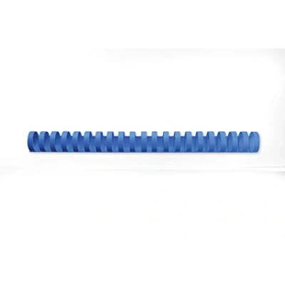 Afbeelding van Bindrug GBC 16mm 21rings A4 blauw 100stuks