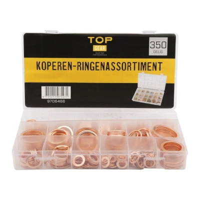 Afbeelding van Topgear Koperen ringen assortiment 350 delig