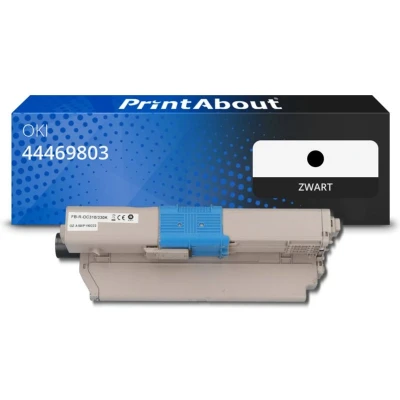 Afbeelding van Huismerk OKI 44469803 Toner Zwart