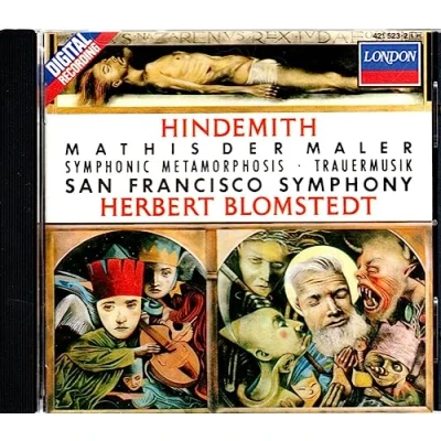 Afbeelding van Hindemith: Mathis der Maler, etc / Blomstedt, SFSO