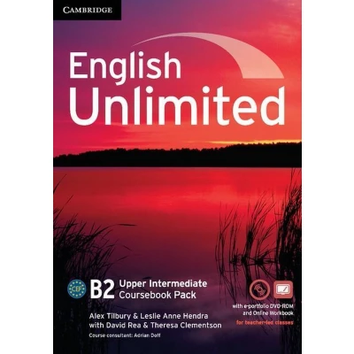 Afbeelding van English Unlimited Upp Int (Self study Pack) coursebook + e