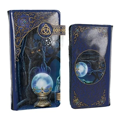 Afbeelding van Nemesis Now Dames portemonnee The Witches Apprentice Embossed Multicolours