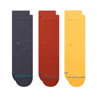 Afbeelding van Stance Icon Crew Sokken (3 Paar) Navy