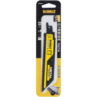 Afbeelding van DEWALT DT20436 QZ reciprozaagblad Carbide voor metaal 152x3,1mm