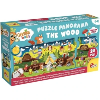 Image de Les Bois Puzzle panoramique CAROTINA BABY Développement de la logique, Motricité fine