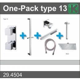 Afbeelding van Xellanz one pack inbouwthermostaatset type 13 (20cm)