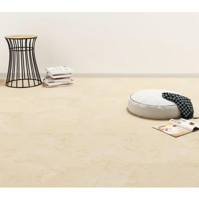 Afbeelding van Vloerplanken zelfklevend 5,11 m² PVC beige