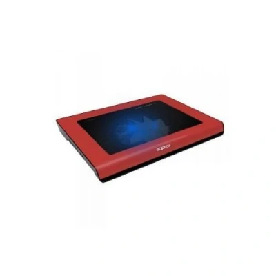 Image de approx! Ventilateur d&#039;ordinateur portable 15.6&quot; 140 mm rouge