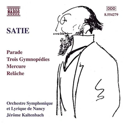 Afbeelding van Orchestre Symphonique Et Lyrique De Nancy Satie: Parade/Trois Gymnopedies/Mercur (CD)