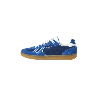 Afbeelding van Pepe Jeans BALL FUN M Sneakers laag, Heren, Maat: 44, Beat blue Leer/ synthetisch