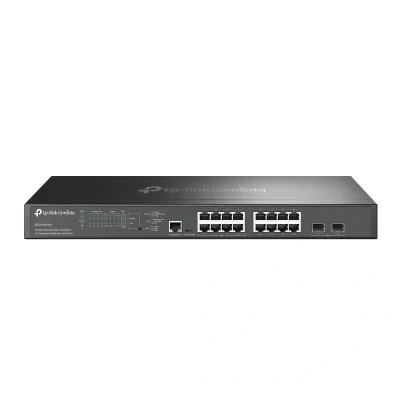 Afbeelding van TP Link Omada SG3218XP M2 netwerk switch Managed L2+ 2.5G Ethernet (100/1000/2500) Power over (PoE) 1U Zwart
