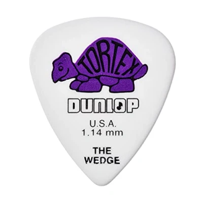 Afbeelding van Jim Dunlop Wedge Plectrum 1.14 mm 12 pack