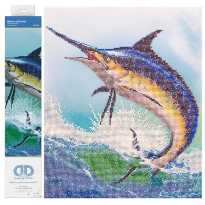 Afbeelding van DD9.028 Diamond Dotz® 42x47cm Monarch of ther Sea