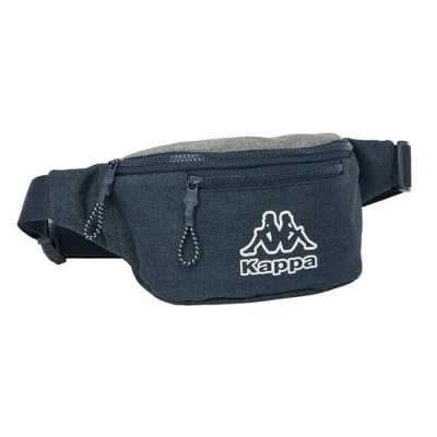 Afbeelding van Heuptas Kappa Dark navy Grijs Marineblauw 23 x 12 9 cm