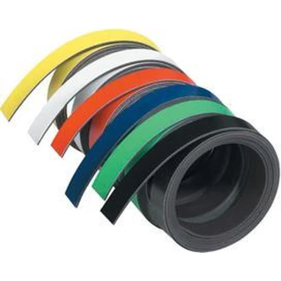 Afbeelding van FRANKEN magneetband, (L)1.000 x (D)10 (H)1 mm, geel