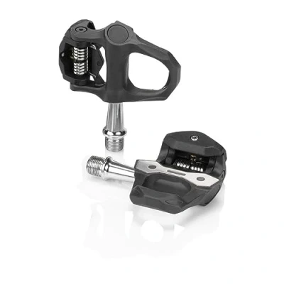 Afbeelding van XLC Race PD R04 Fietspedalen Klikbevestiging geïnjecteerd carbon Zwart &amp; Zilver