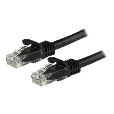 Image de StarTech.com 100 ft Black Cat6 / Cat 6 Snagless Patch Cable 100ft cordon de raccordement 30.5 m noir
