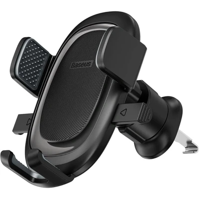 Afbeelding van Baseus Verstelbare Dashboard/Ventilatierooster Telefoonhouder Zwart