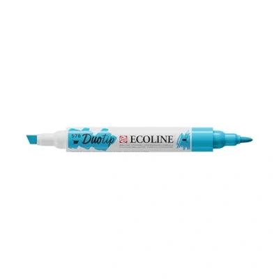 Afbeelding van Ecoline Duotip marker 578 hemelsblauw (cyaan)