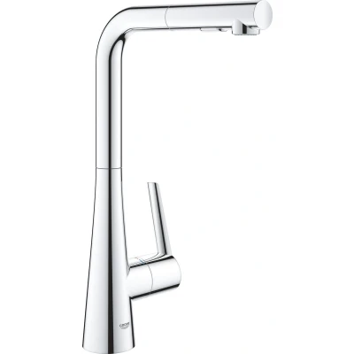 Afbeelding van GROHE Zedra keukenmengkraan L uitloop dual spray