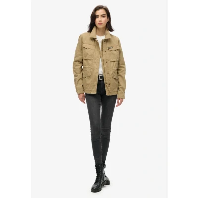Afbeelding van Superdry Lichte jas, Dames, Maat: 36, Classic tan brown