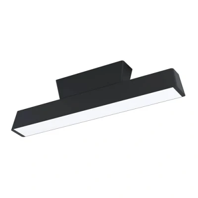 Afbeelding van EGLO connect.z Simolaris Z Smart Plafondlamp 47 cm Zwart/Wit Instelbaar RGB &amp; wit licht Dimbaar Zigbee