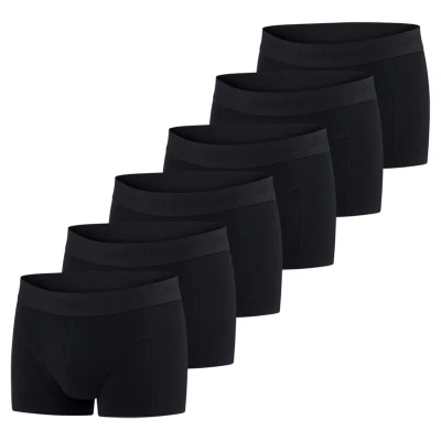 Afbeelding van Jack &amp; Jones Heren Boxershorts Basic Trunks 6 Pack Veelkleurig XL Katoenen Ondergoed Onderbroeken