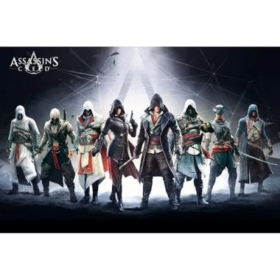 Afbeelding van Assassins Creed Personages Poster 91.5x61cm