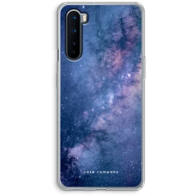 Afbeelding van Case Company® hoesje geschikt voor OnePlus Nord Nebula Soft Cover Telefoonhoesje Bescherming aan alle Kanten en Schermrand