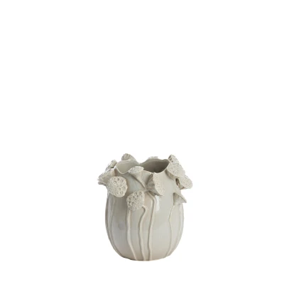 Afbeelding van Light &amp; Living Vaas LAVCI 26.5x25.5x26.5cm Grijs