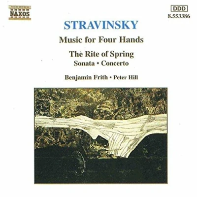 Afbeelding van Banjamin Frith &amp; Peter Hill Stravinsky: Music For Four Hands (CD)
