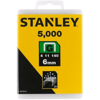 Afbeelding van Stanley nieten 6mm type G 1 TRA704 5T (Per 5000 stuks)