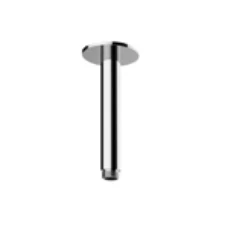 Afbeelding van SB Rubinetterie Universale plafond douche arm rond 15cm kleur mat zwart 1208946681