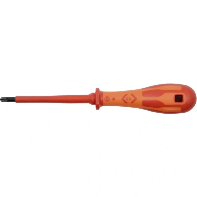 Afbeelding van C.K Plus/minus schroevendraaier VDE Grootte SL/PZ 2 Koplengte: 100 mm