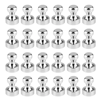 Afbeelding van AiQInu 24 stuks extra sterke neodymium magneten voor magneetbord, koelkast, kegel