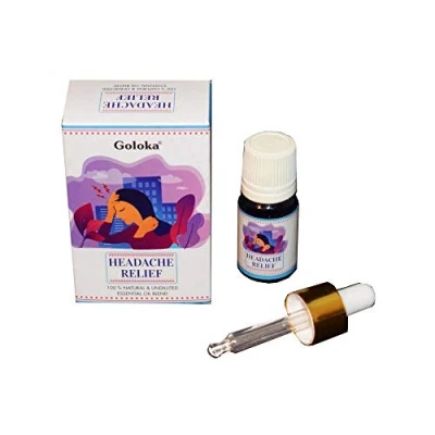 Afbeelding van Goloka Mix Etherische olie Hoofdpijnverlichting Natuurlijke Flesje 10 ml