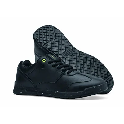 Afbeelding van Shoes For Crews Liberty ECO Dames Zwart Maat 38 Lichtgewicht vegan sneaker met extreme antislipzool