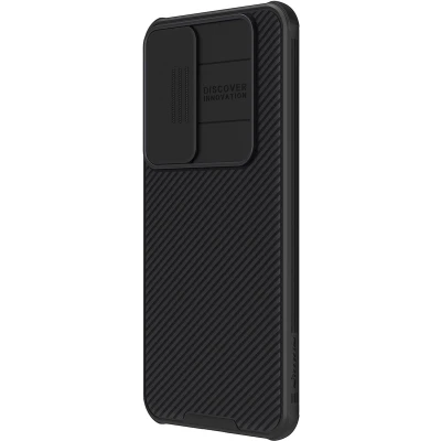 Afbeelding van Nillkin CamShield Magnetisch Hoesje Geschikt voor de Samsung Galaxy S24 Plus Compatibel met MagSafe Camera Slider Back Cover Zwart